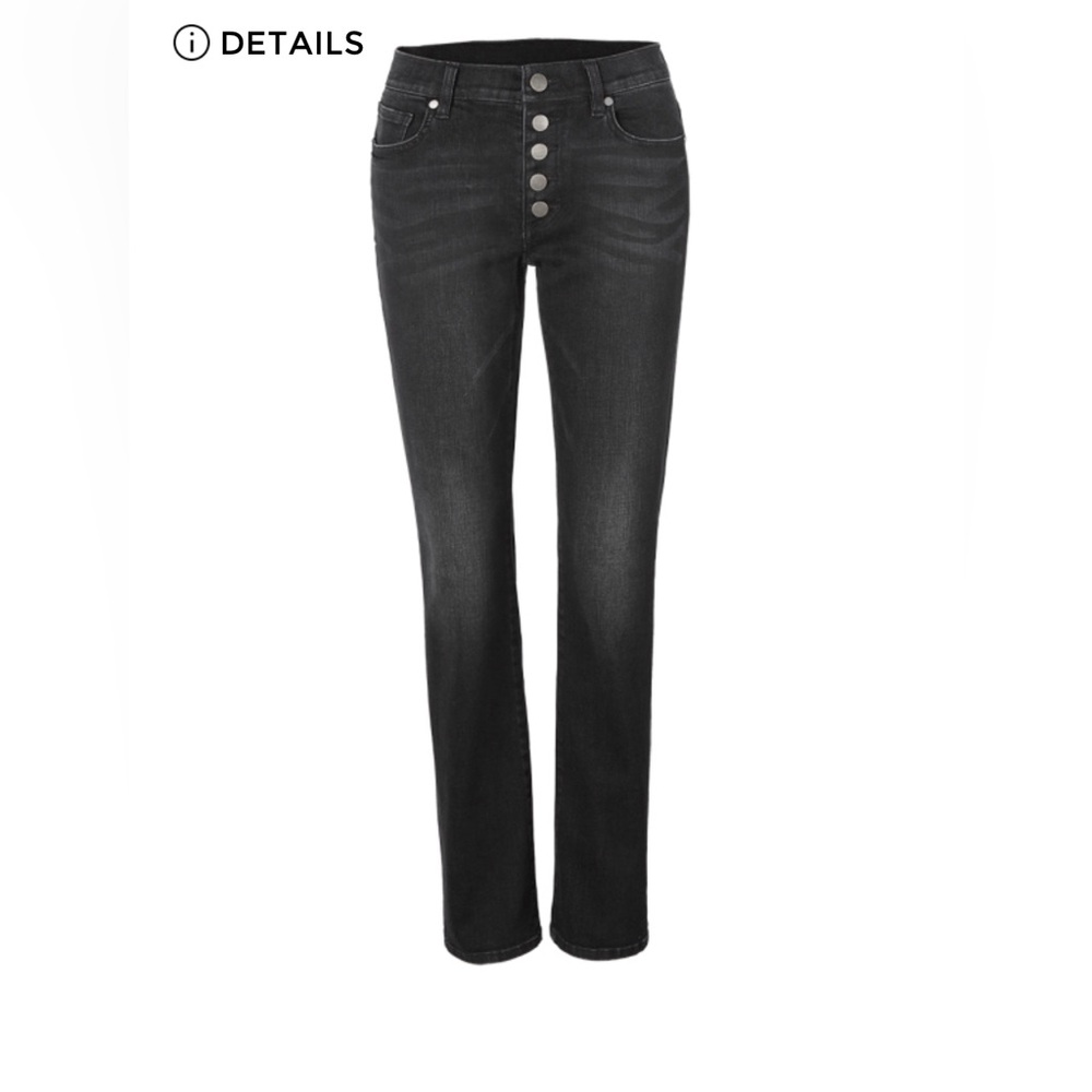 CAbi Button Fly Jeans (Straight Fit)